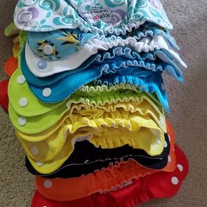 Applecheeks size 1 pocket diapers